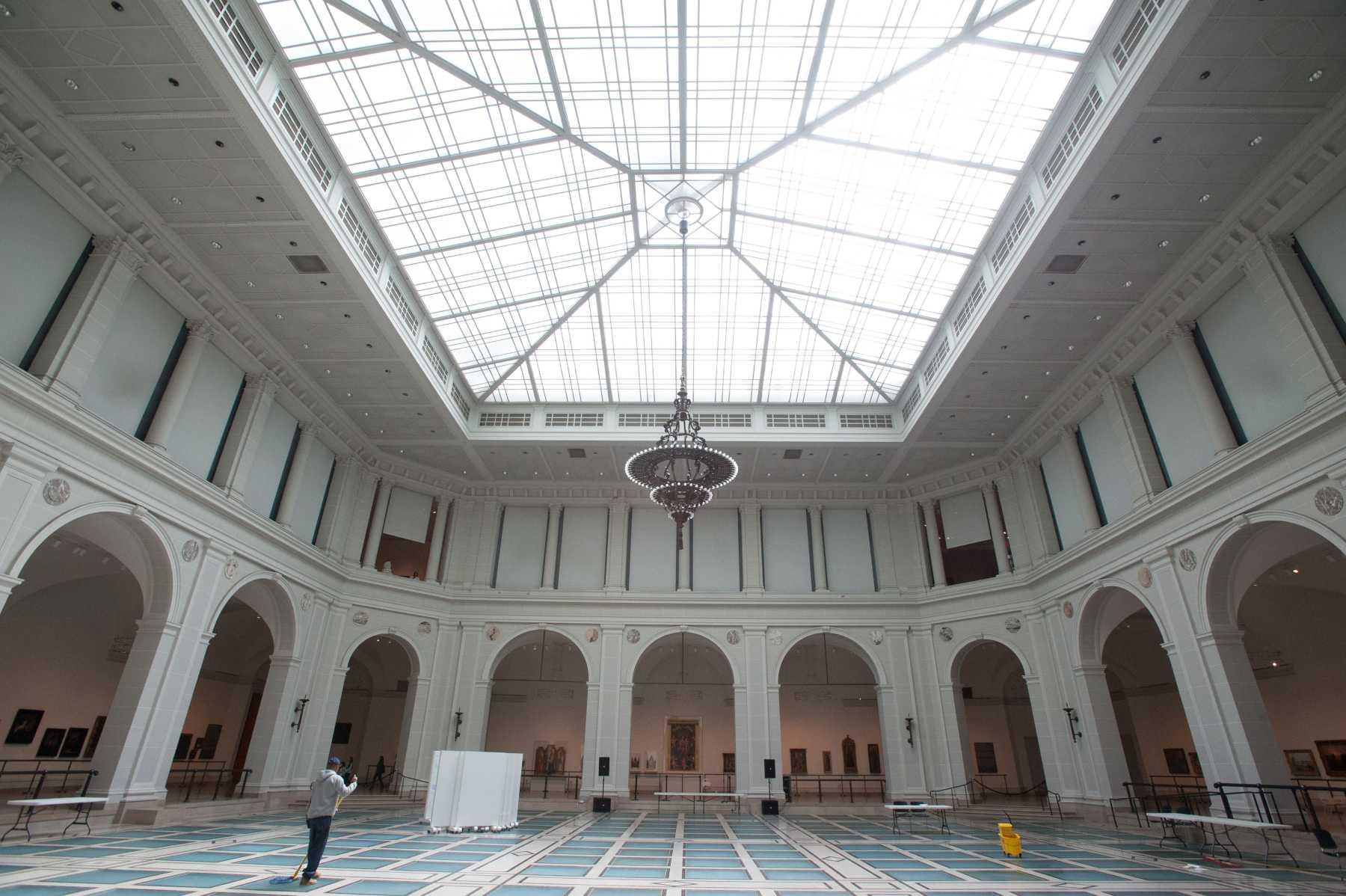 Interior at Brooklyn Museum, Brooklyn, NYC