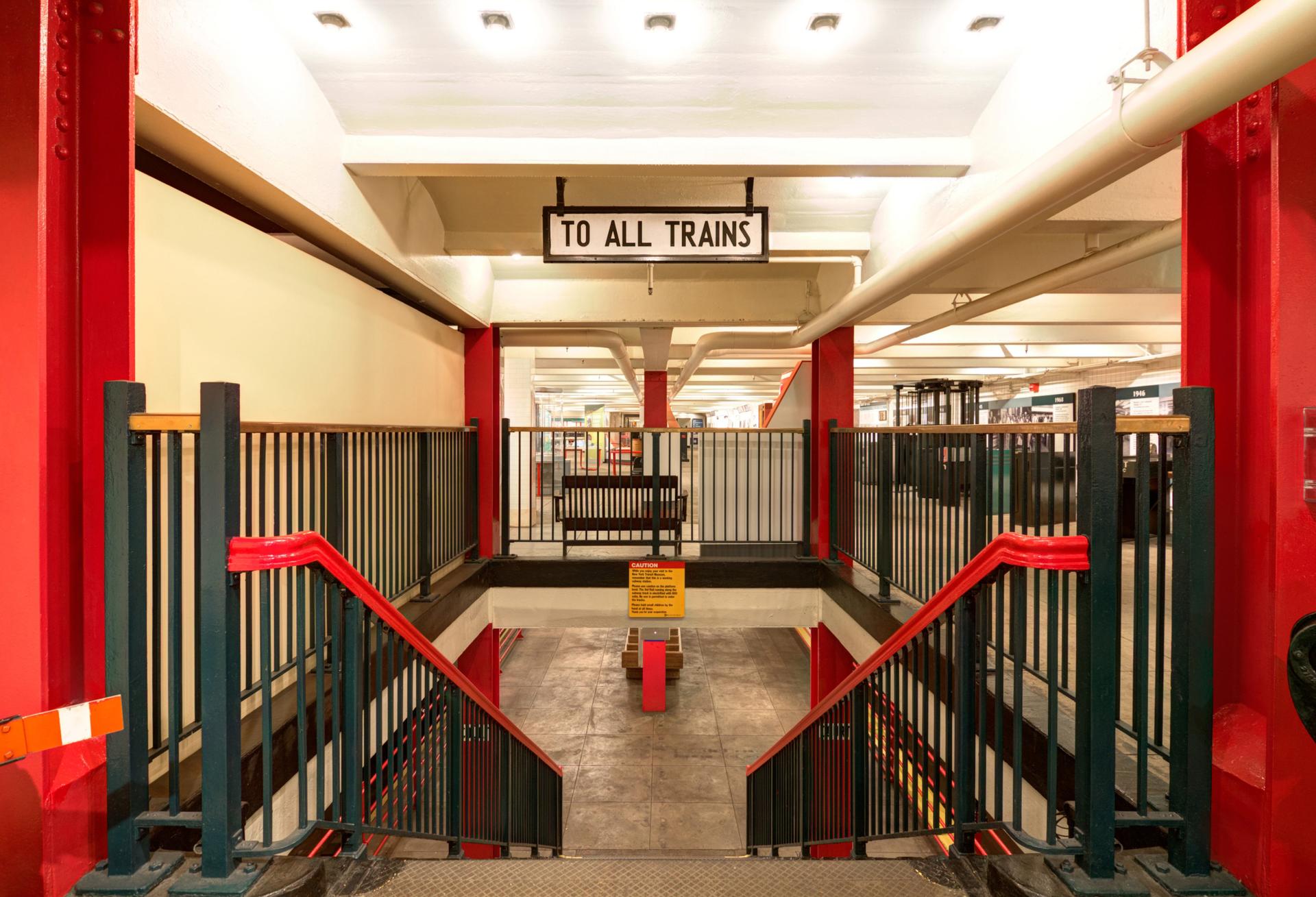 New York Transit Museum interior