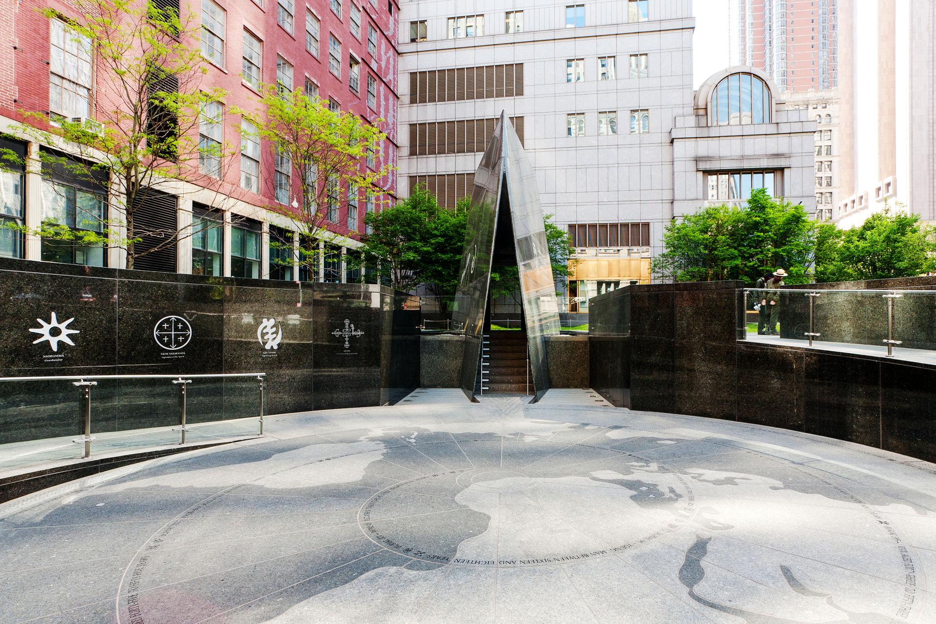 African Burial Ground National Monument, tribeca, manhattan, nyc