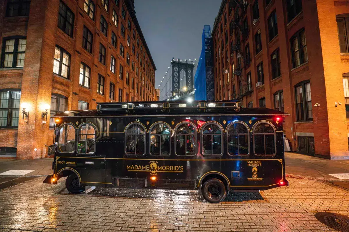 Madame Morbid’s Trolley Tours in DUMBO, Brooklyn