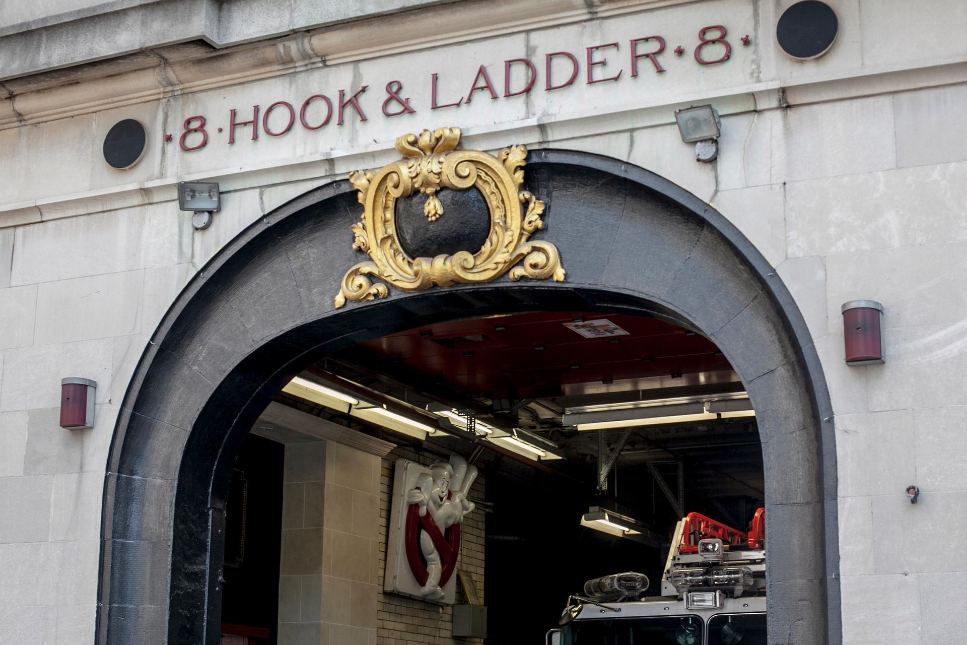 Hook and Ladder Tribeca Ghostbusters nyc 