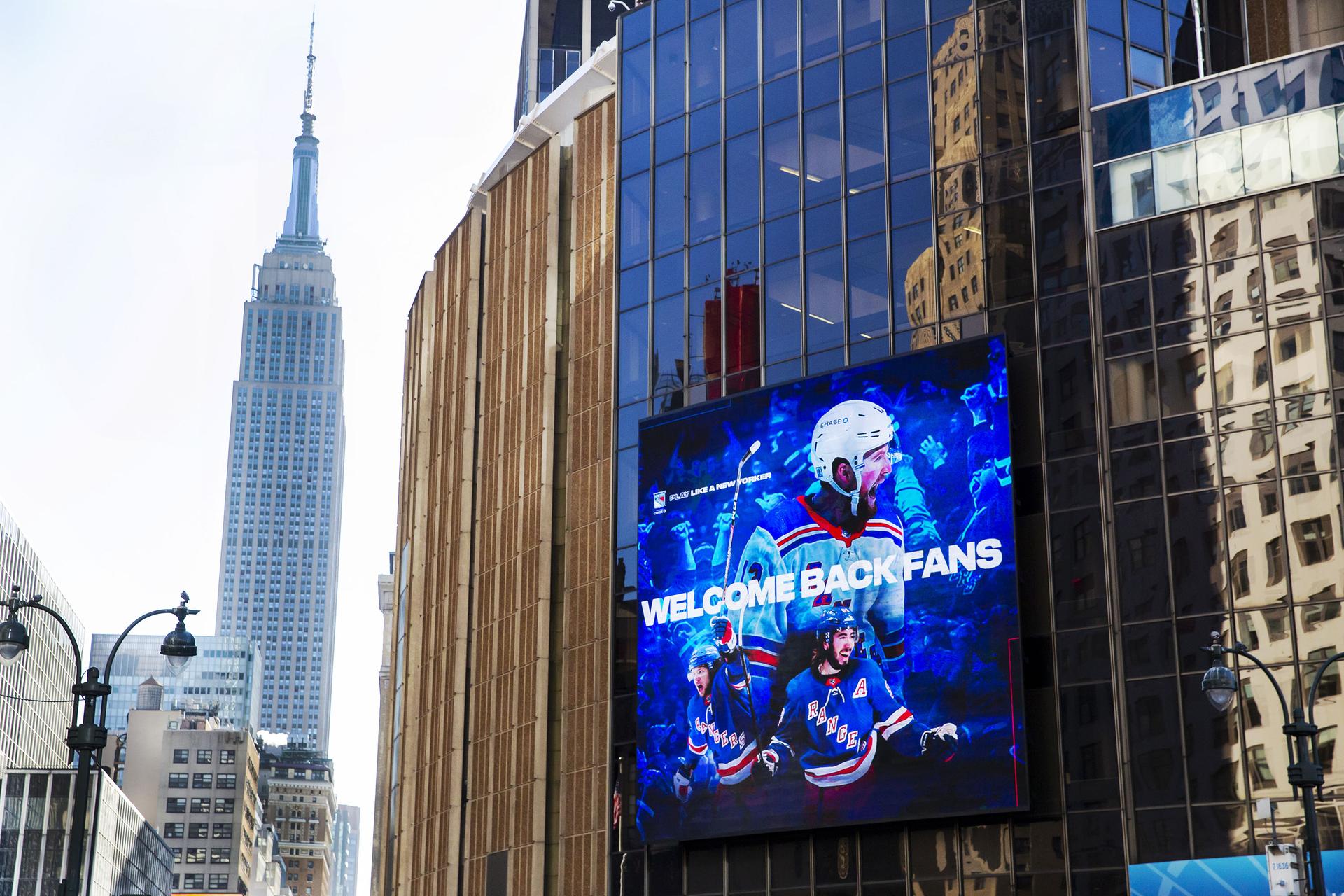 Exterior of Madison Square Garden