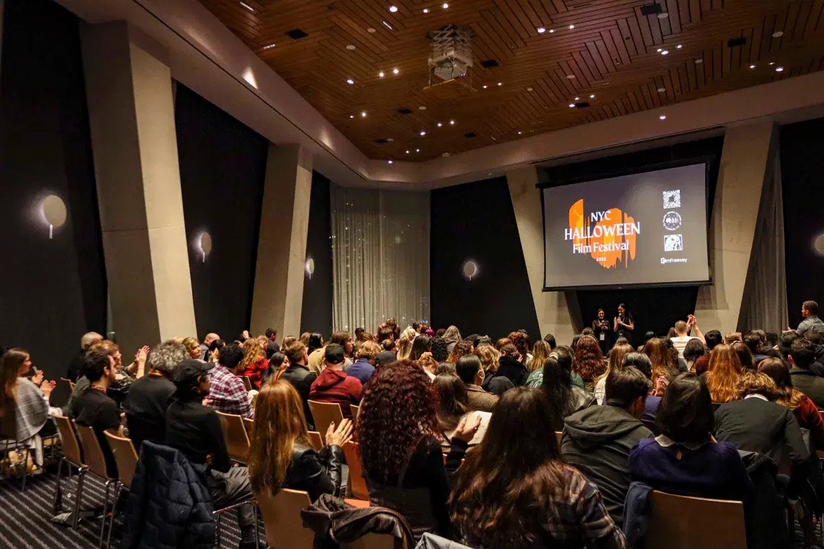 Crowd at NYC Halloween Film Festival